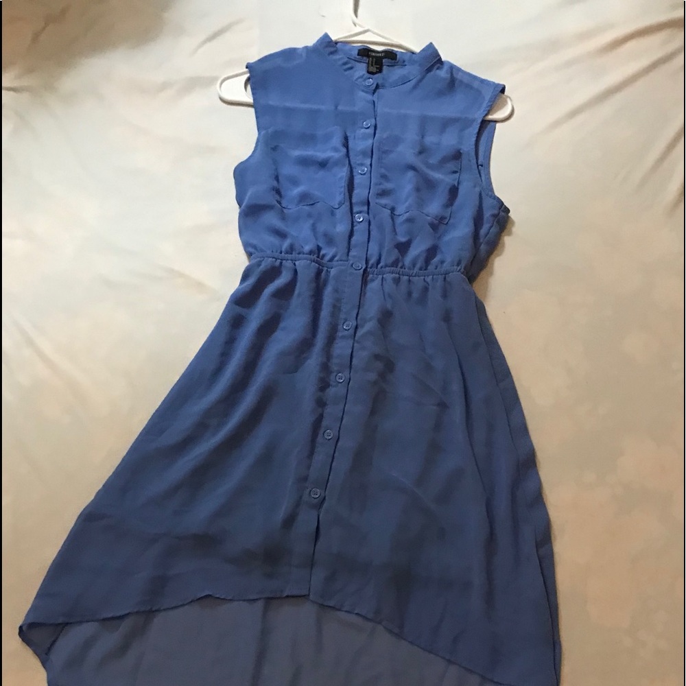 Blue dress